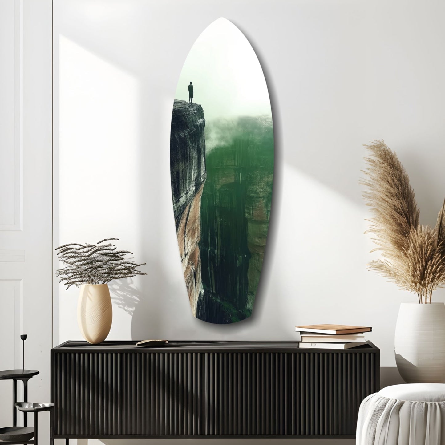 Solitude Glass Wall Art
