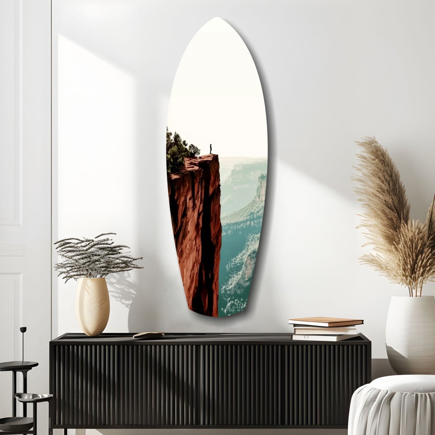 Solitude Glass Wall Art