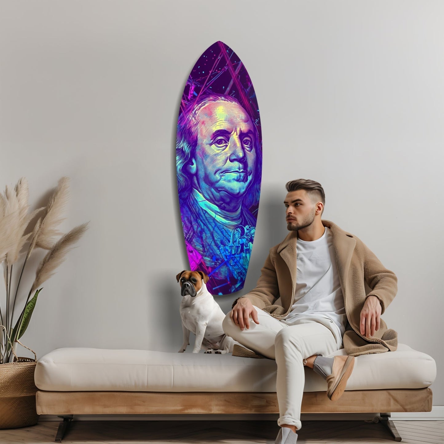 Timeless Vision Glass Wall Art