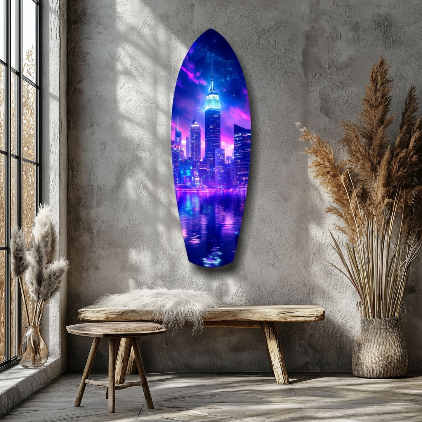 Empire City Glass Wall Art