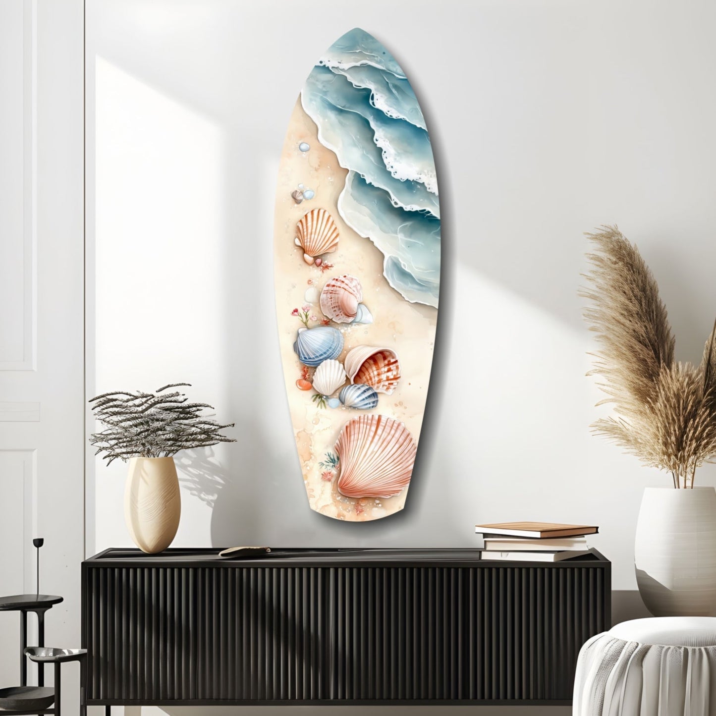 Shoreline Treasures Glass Wall Art