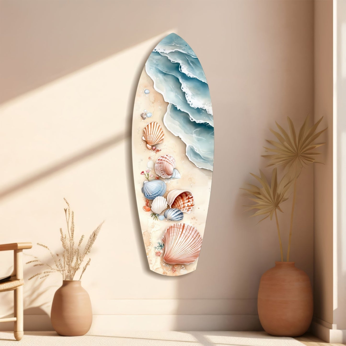 Shoreline Treasures Glass Wall Art