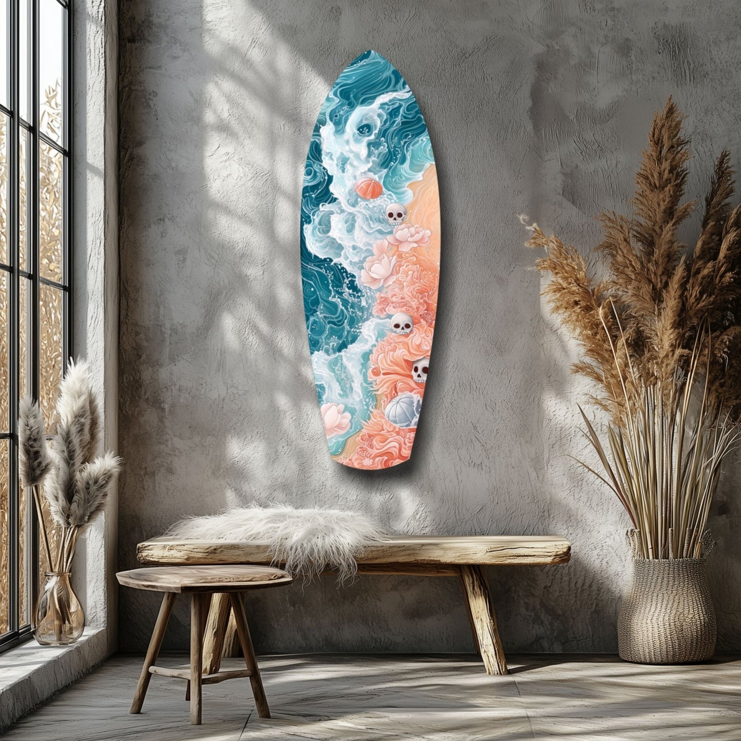 Eternal Tides Glass Wall Art