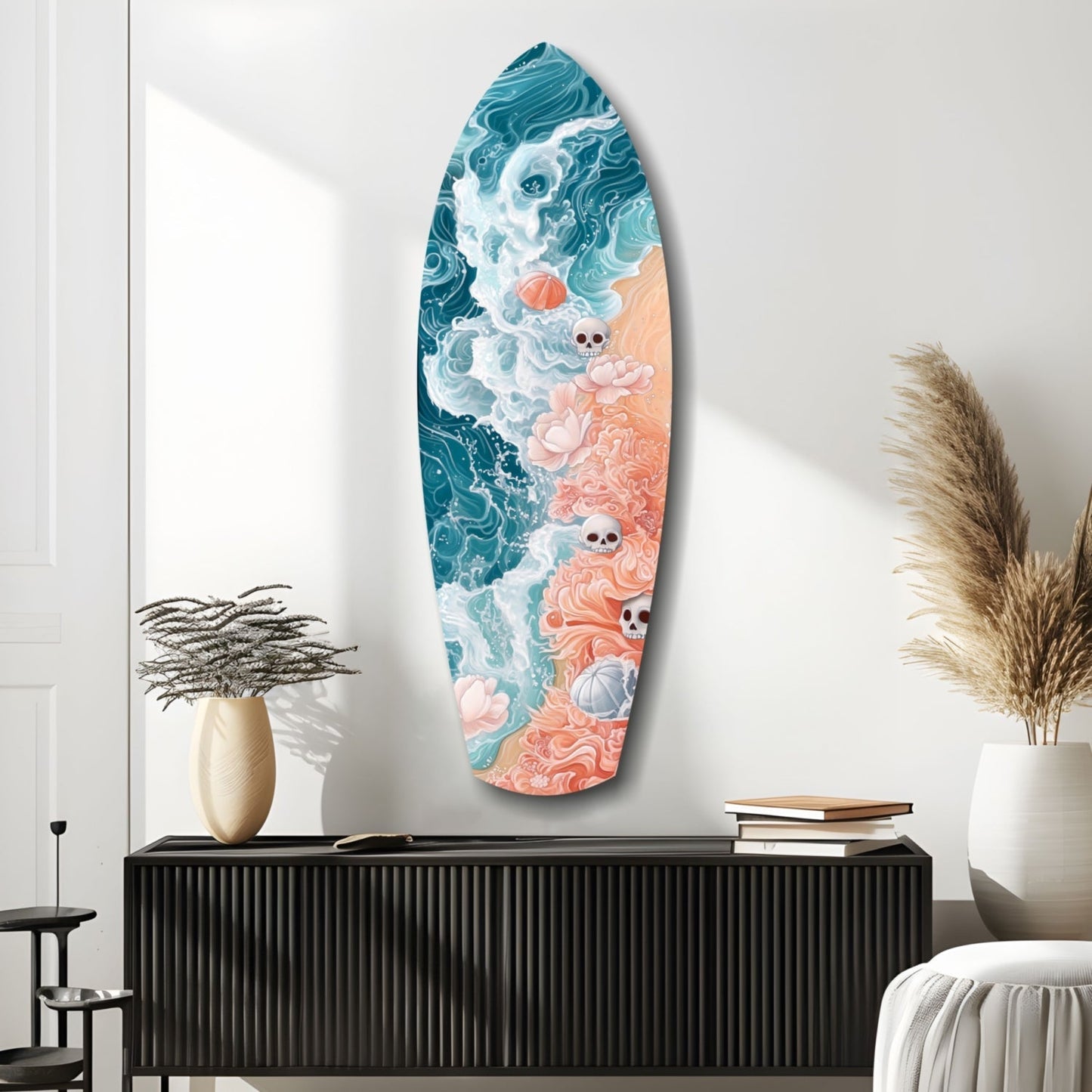 Eternal Tides Glass Wall Art