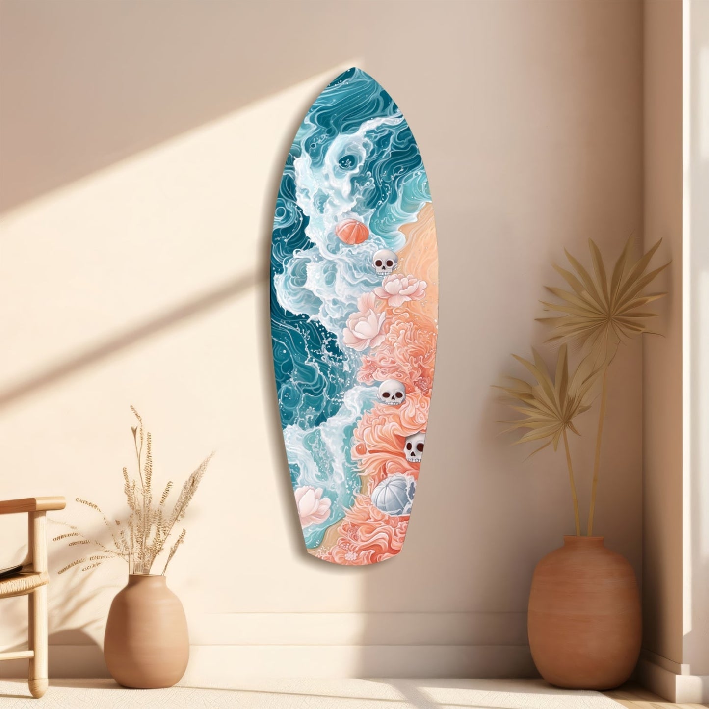 Eternal Tides Glass Wall Art
