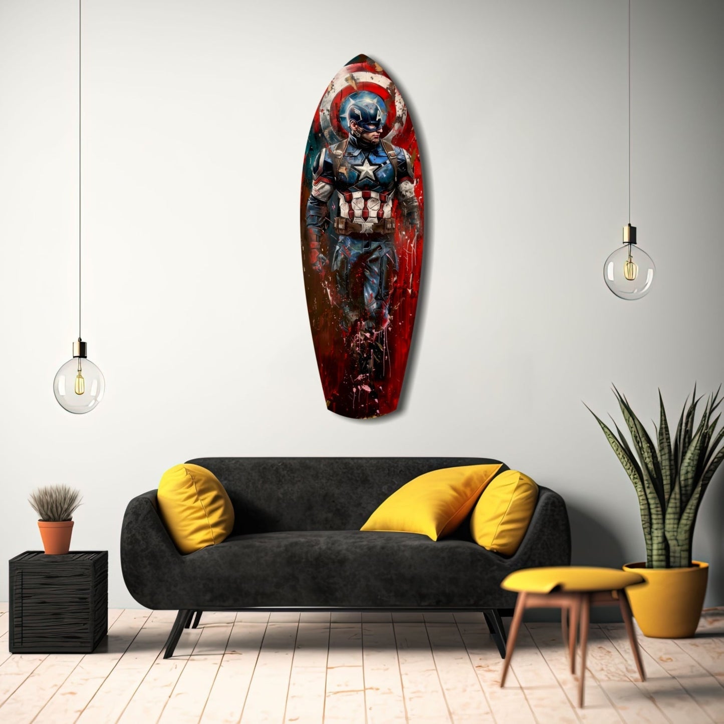 Captain Glass Wall Art