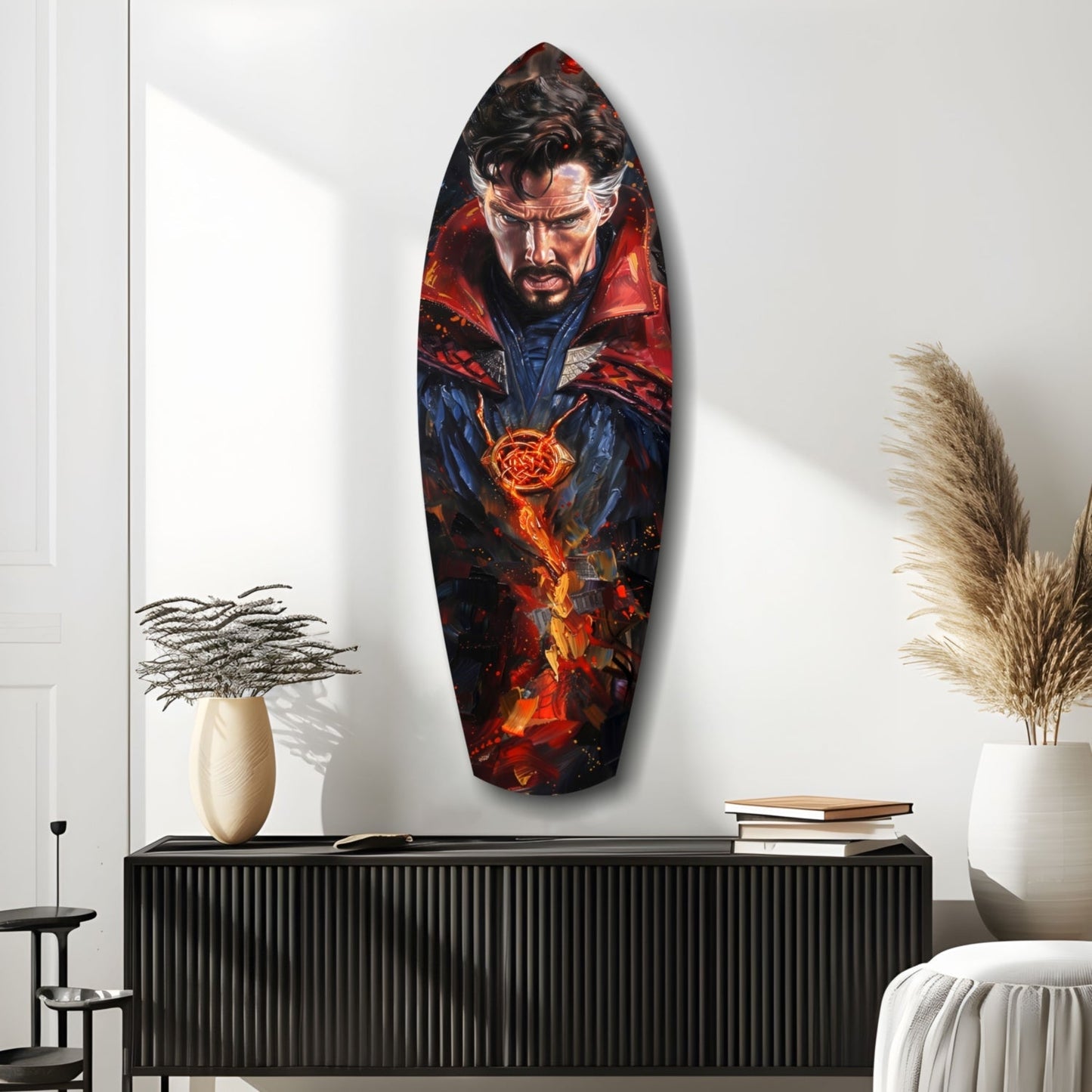 Superhero Glass Wall Art