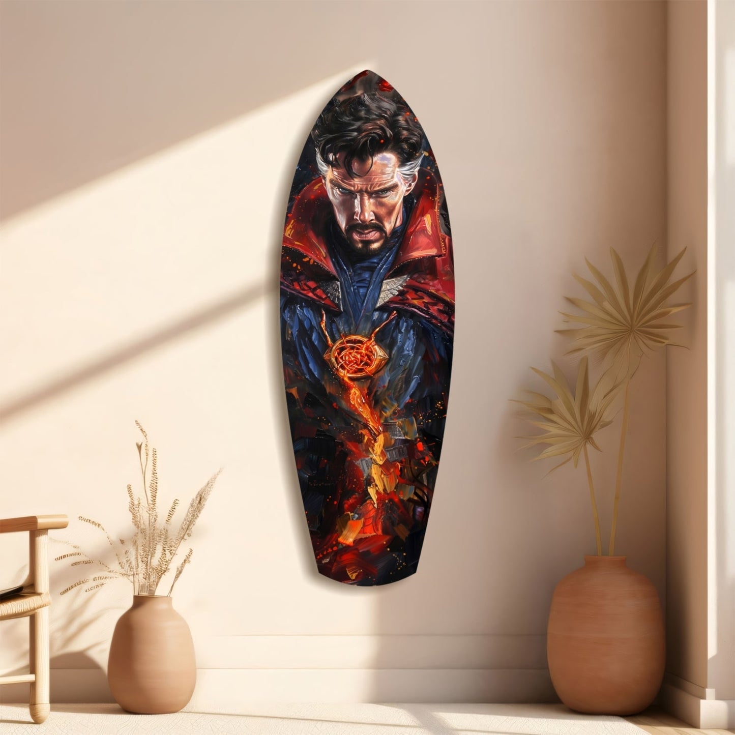 Superhero Glass Wall Art
