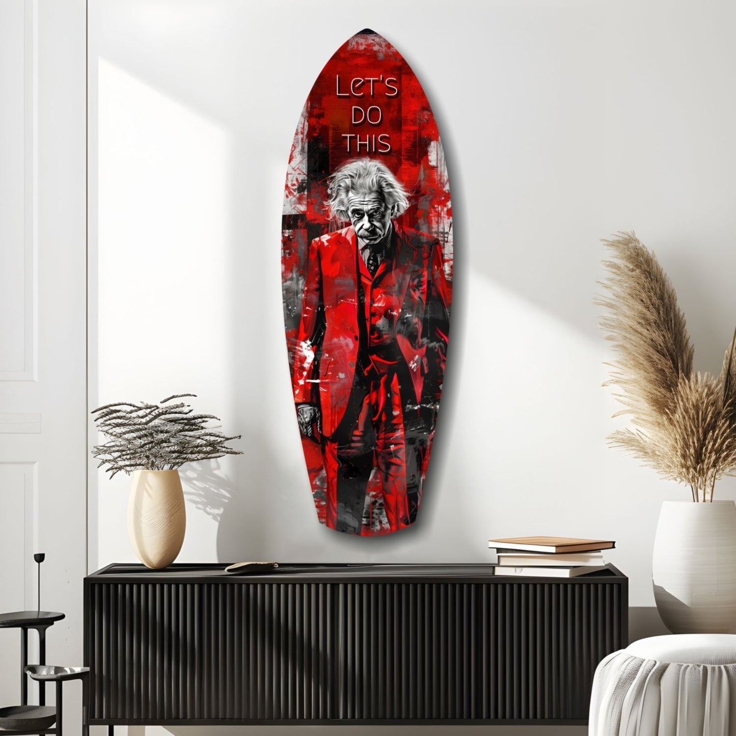 Lets Do This Glass Wall Art