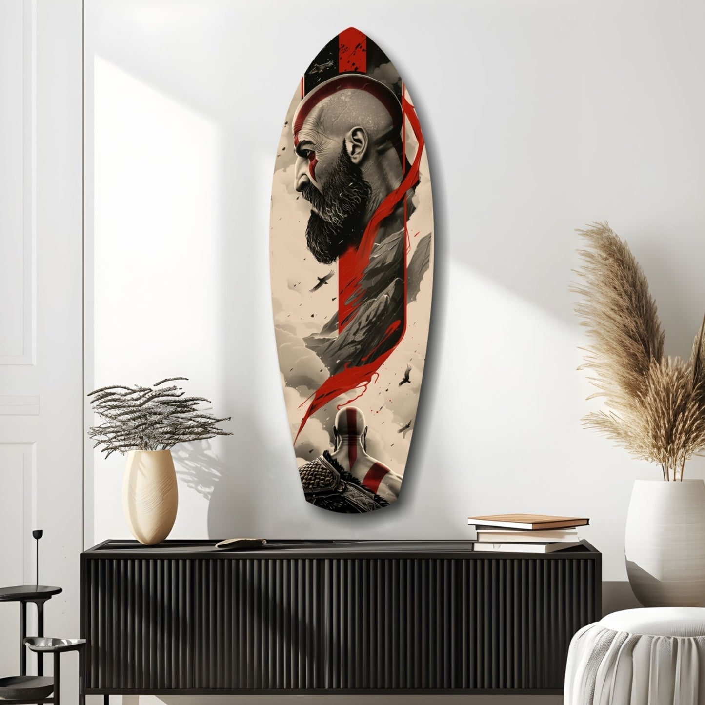 Kratos Glass Wall Art