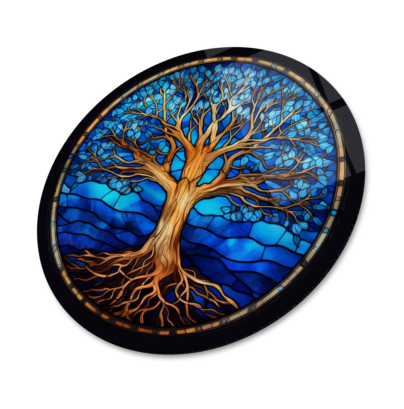 Décoration murale en verre Arbre de vie