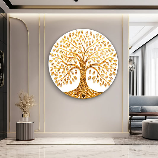 Tree Of Life Glass Wall Art
