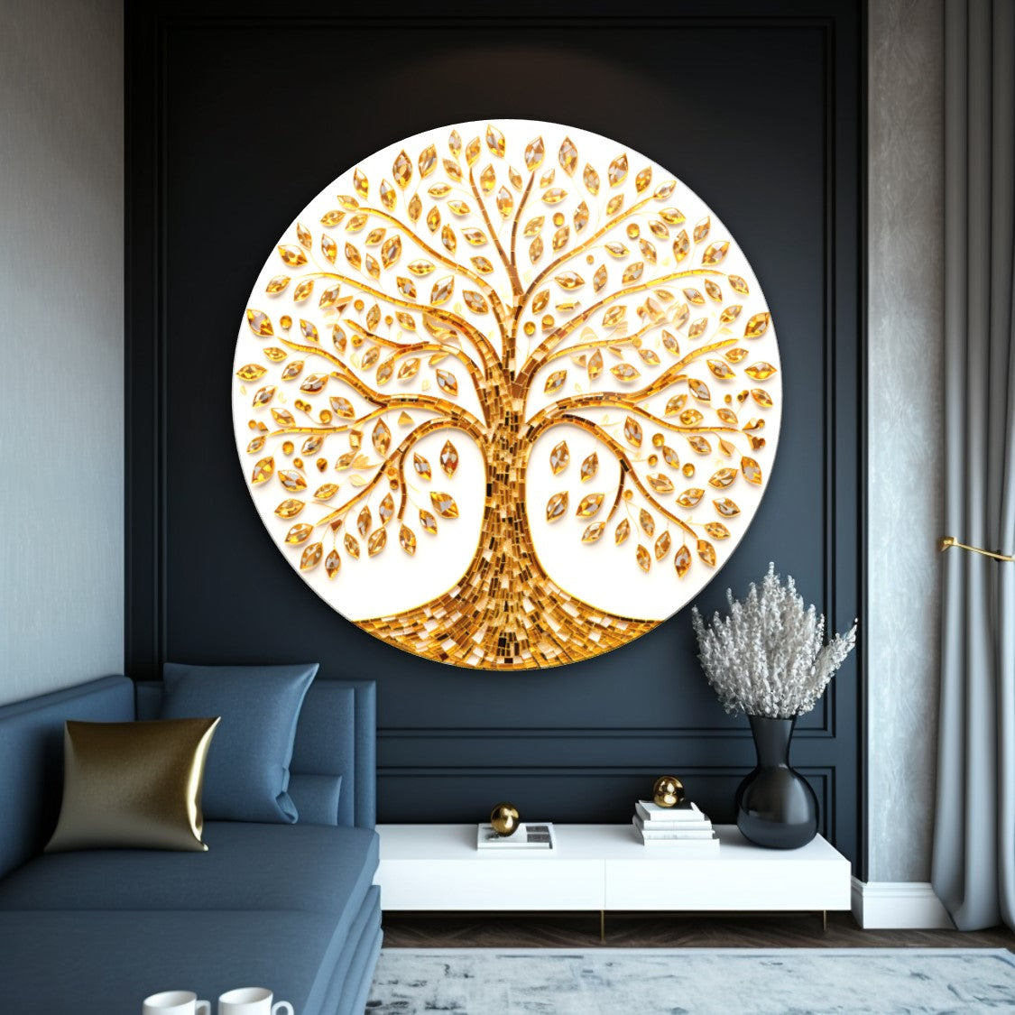 Tree Of Life Glass Wall Art