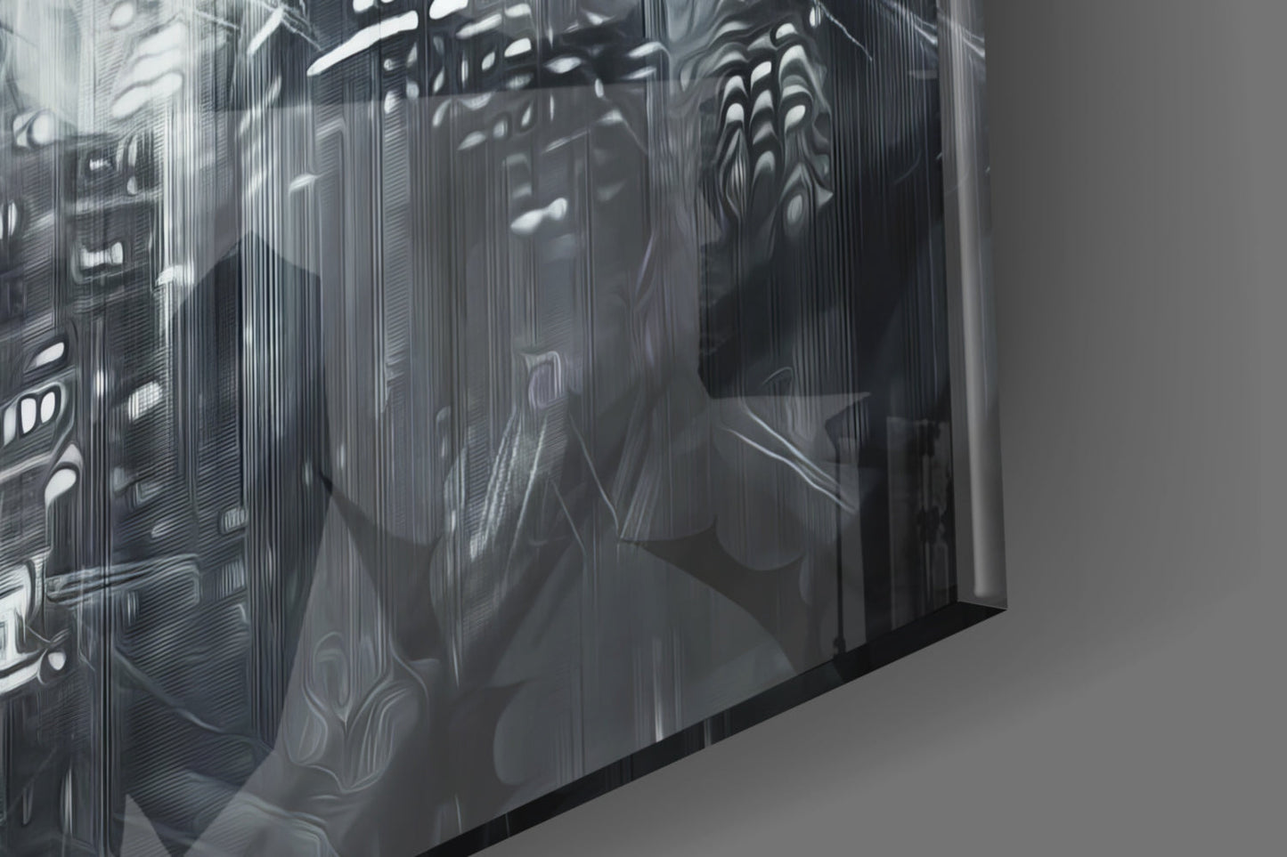 Tupac Shakur Glass Wall Art