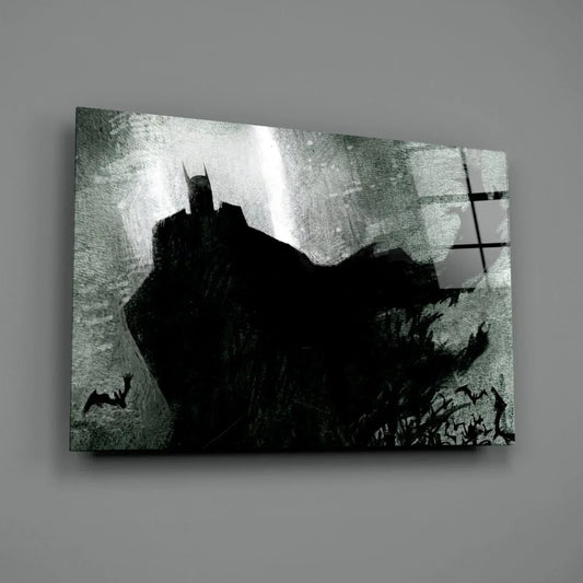Batman Glass Wall Art - LUXARTDECO