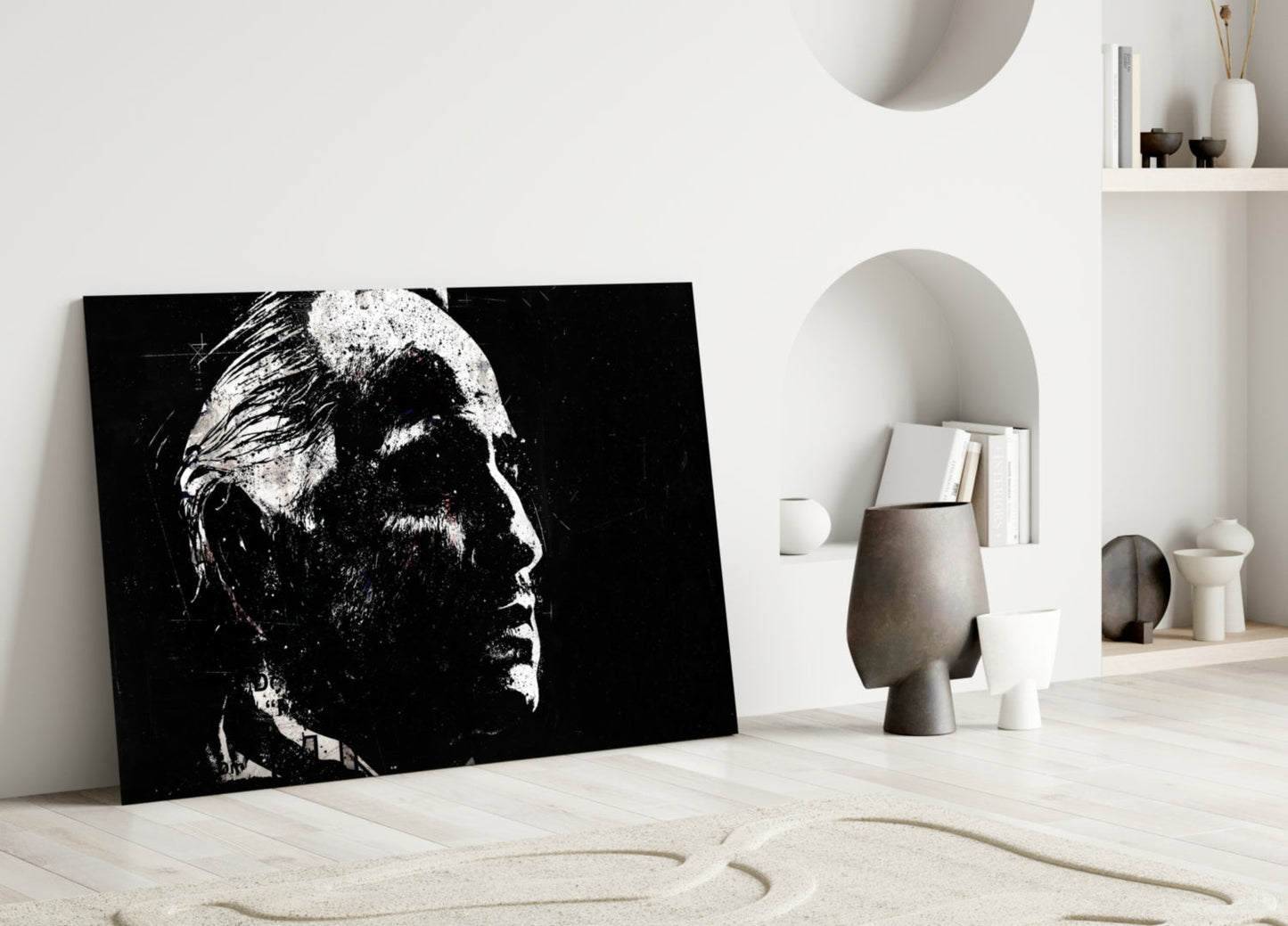 Godfather Glass Wall Art
