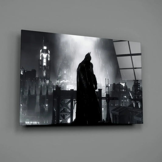 Batman Glass Wall Art - LUXARTDECO