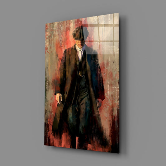 Peaky Blinders-Thomas Shelby Glass Wall Art