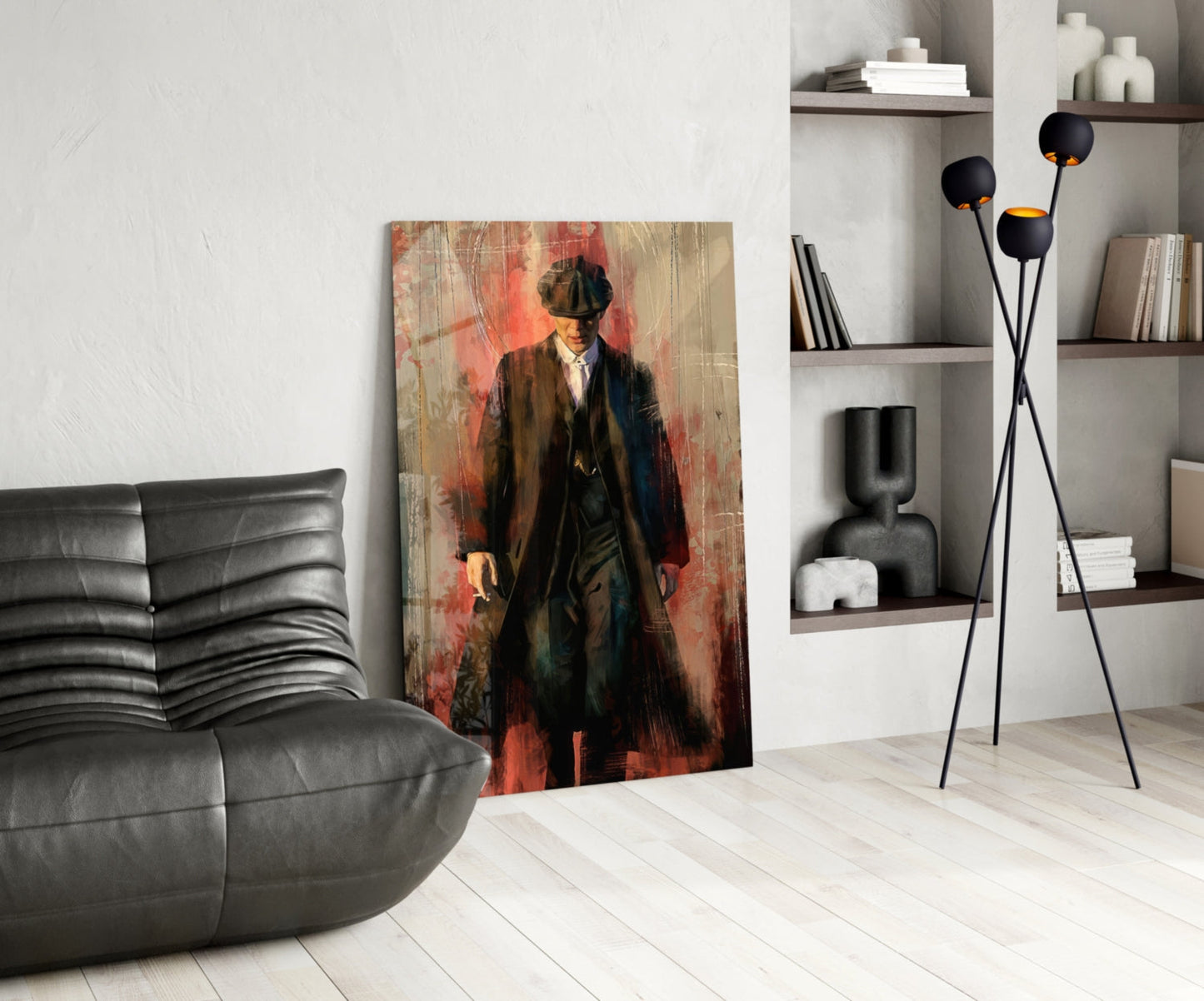 Peaky Blinders-Thomas Shelby Glass Wall Art