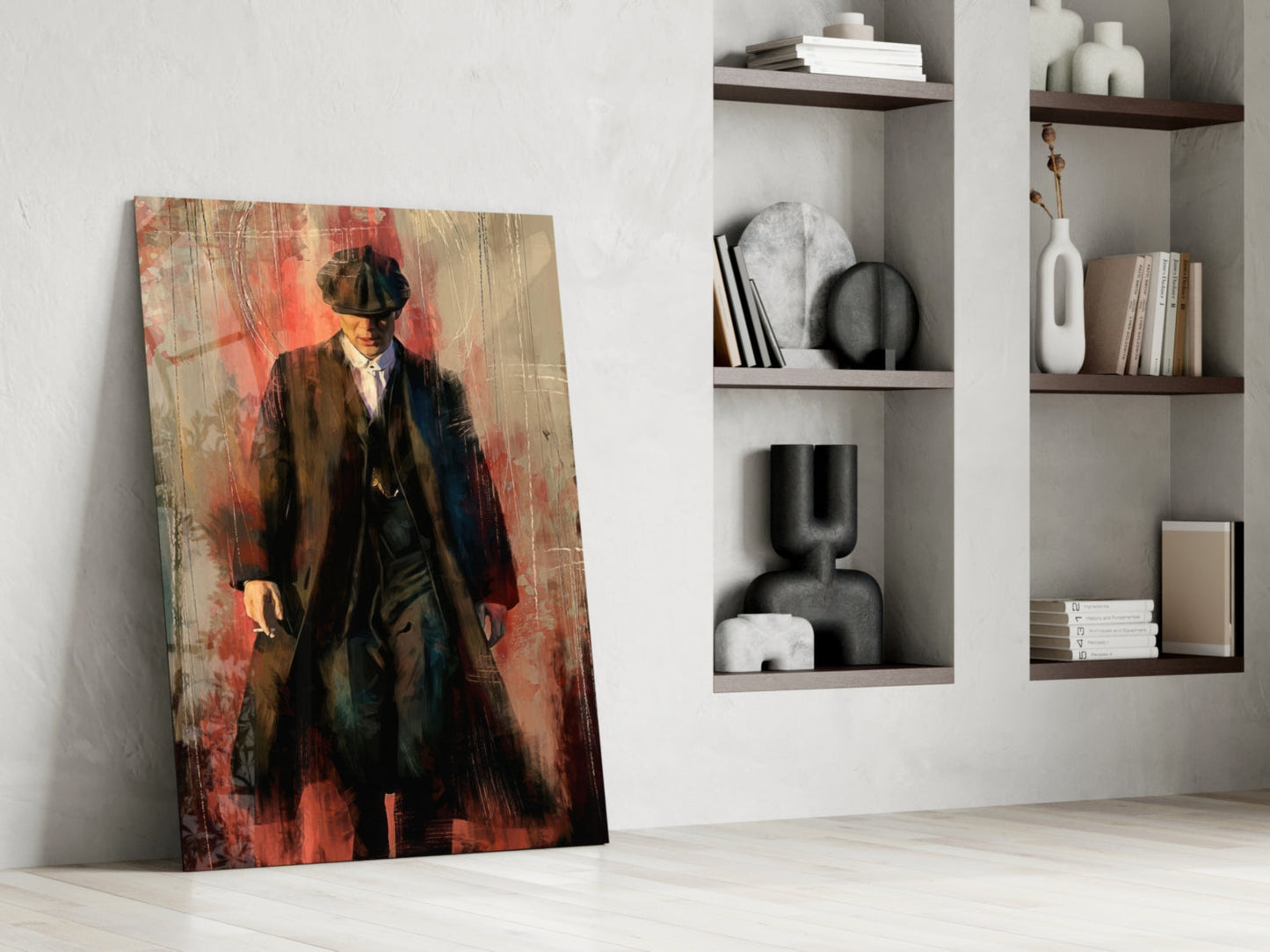Peaky Blinders-Thomas Shelby Glass Wall Art