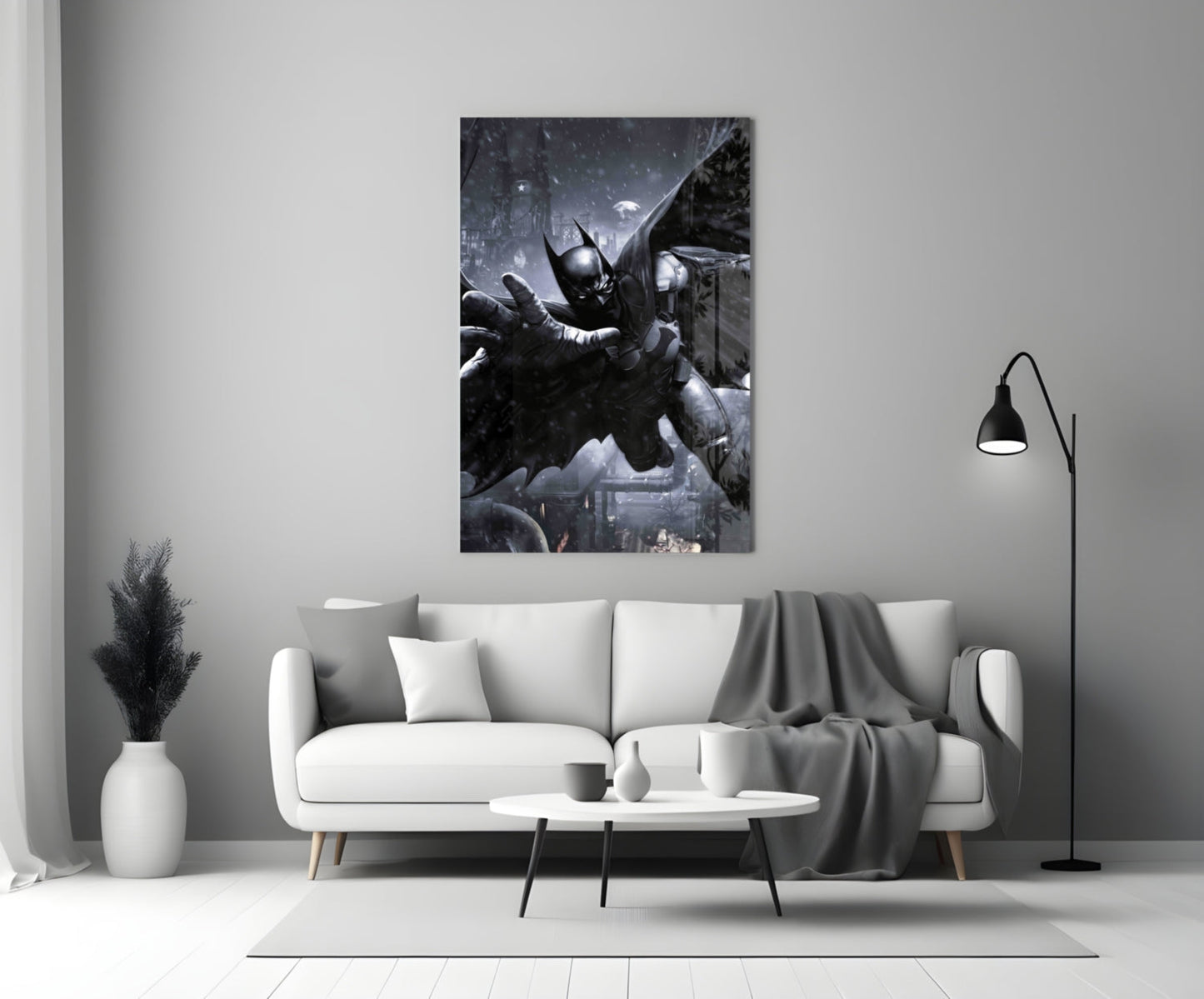 Batman Glass Wall Art