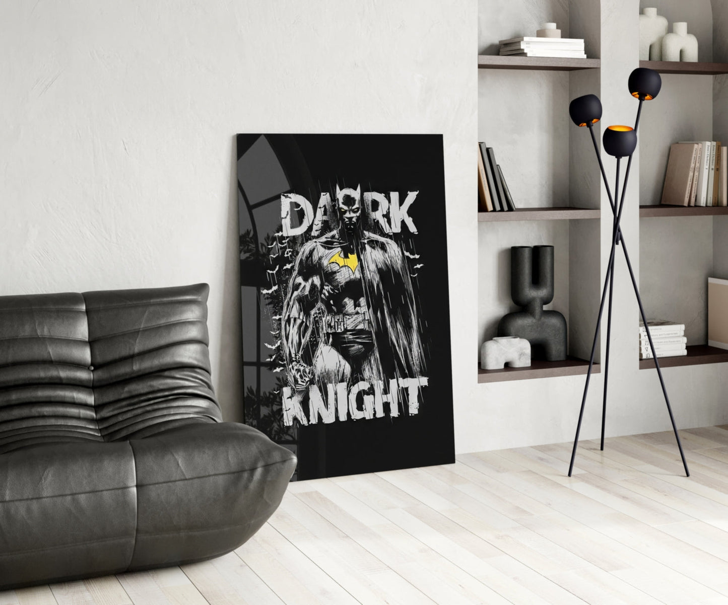 Batman Glass Wall Art