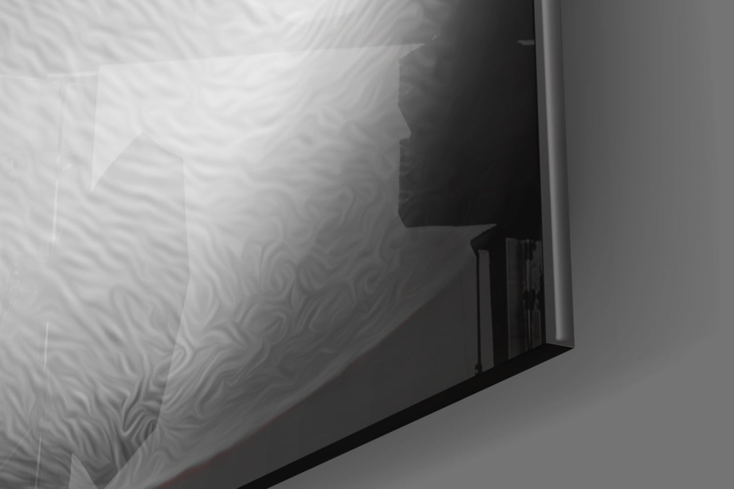 Burn the Money Glass Wall Art
