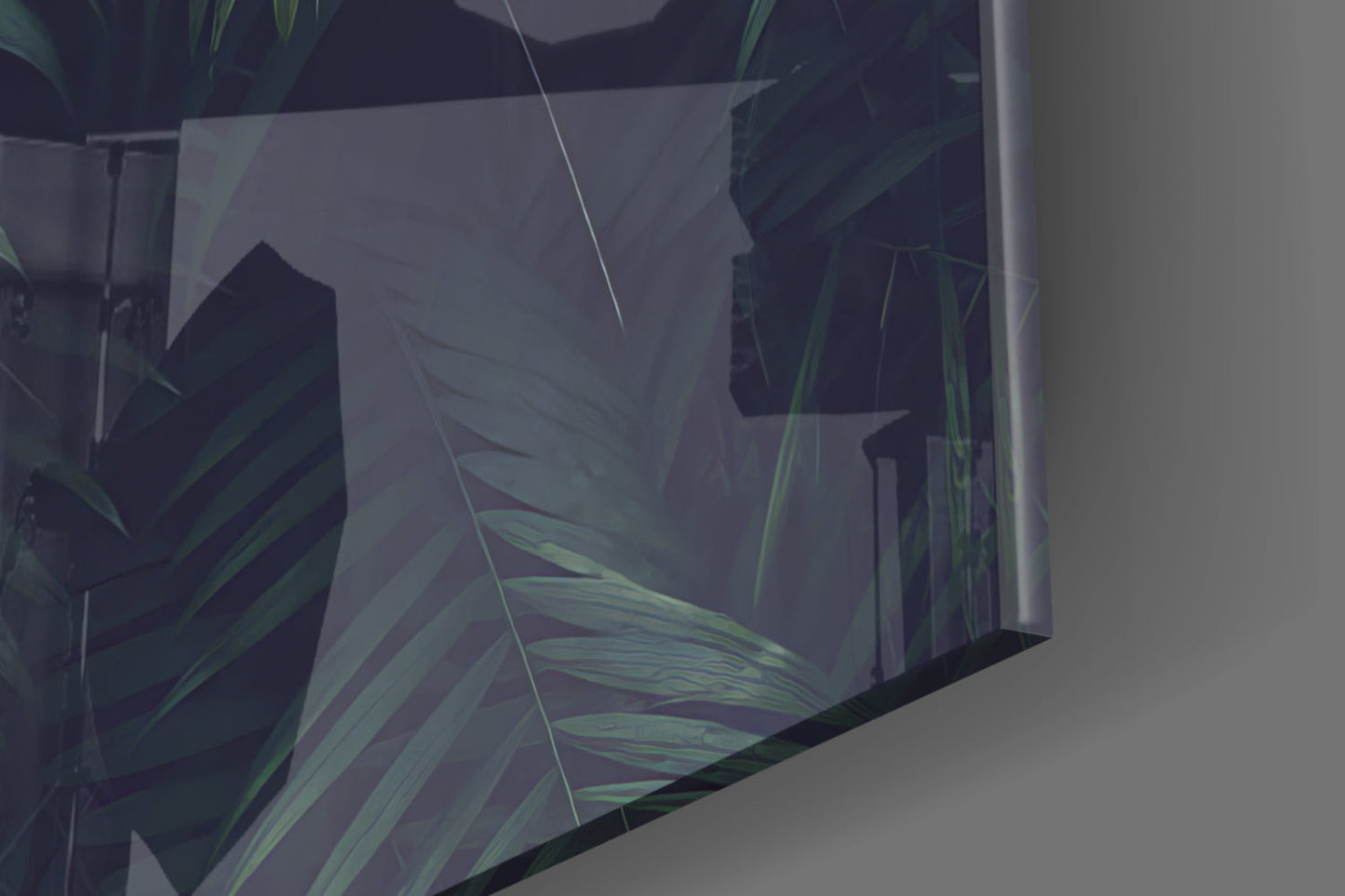 Secret of Happiness Glass Wall Art