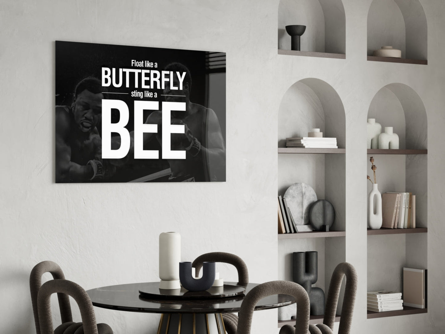 Muhammad Ali Glass Wall Art