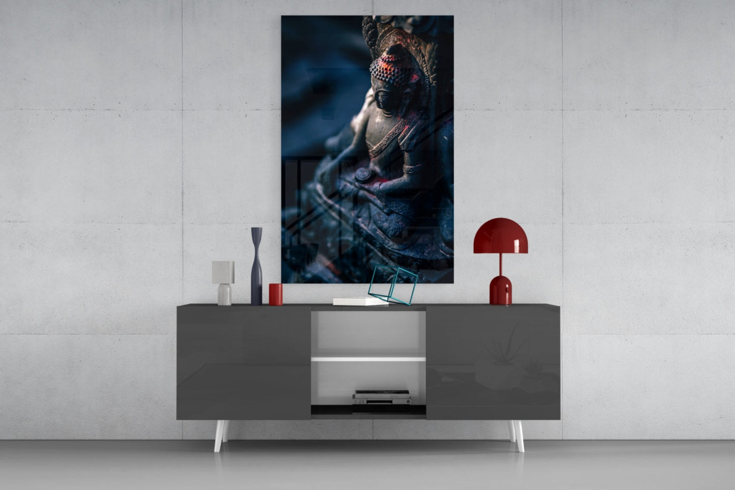 Buddha Glass Wall Art