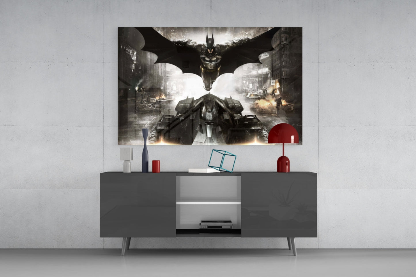 Batman Glass Wall Art