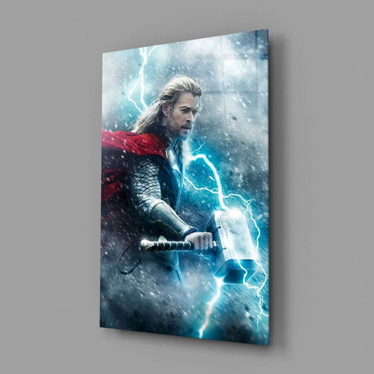 Thor Glass Wall Art - LUXARTDECO