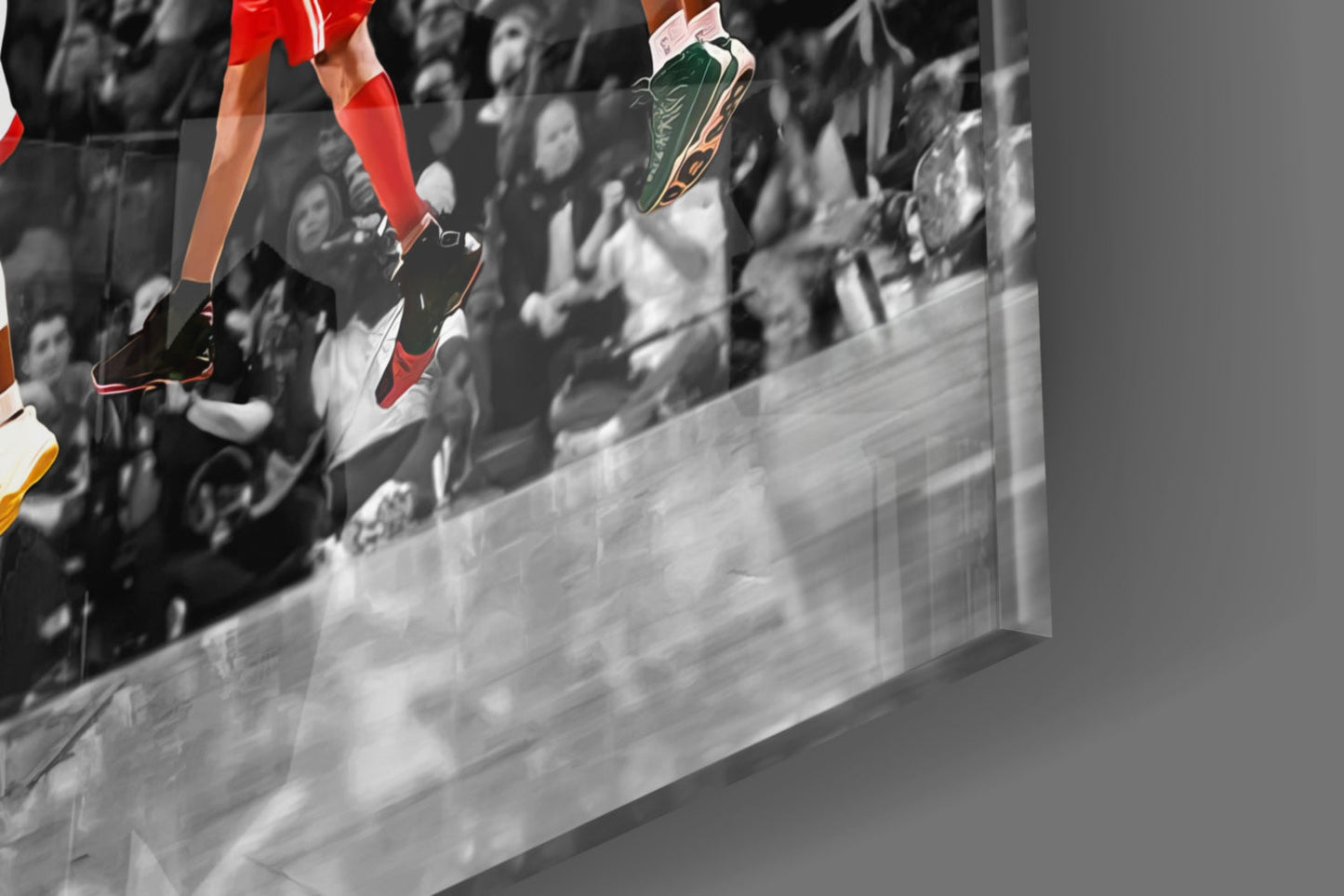 NBA All Stars Glass Wall Art