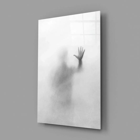 Despair Glass Wall Art - LUXARTDECO