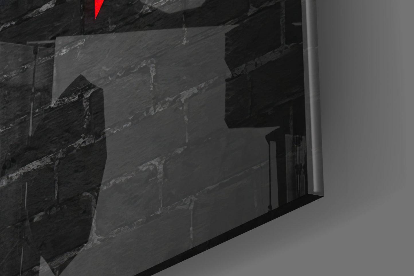 No Pain No Gain Glass Wall Art