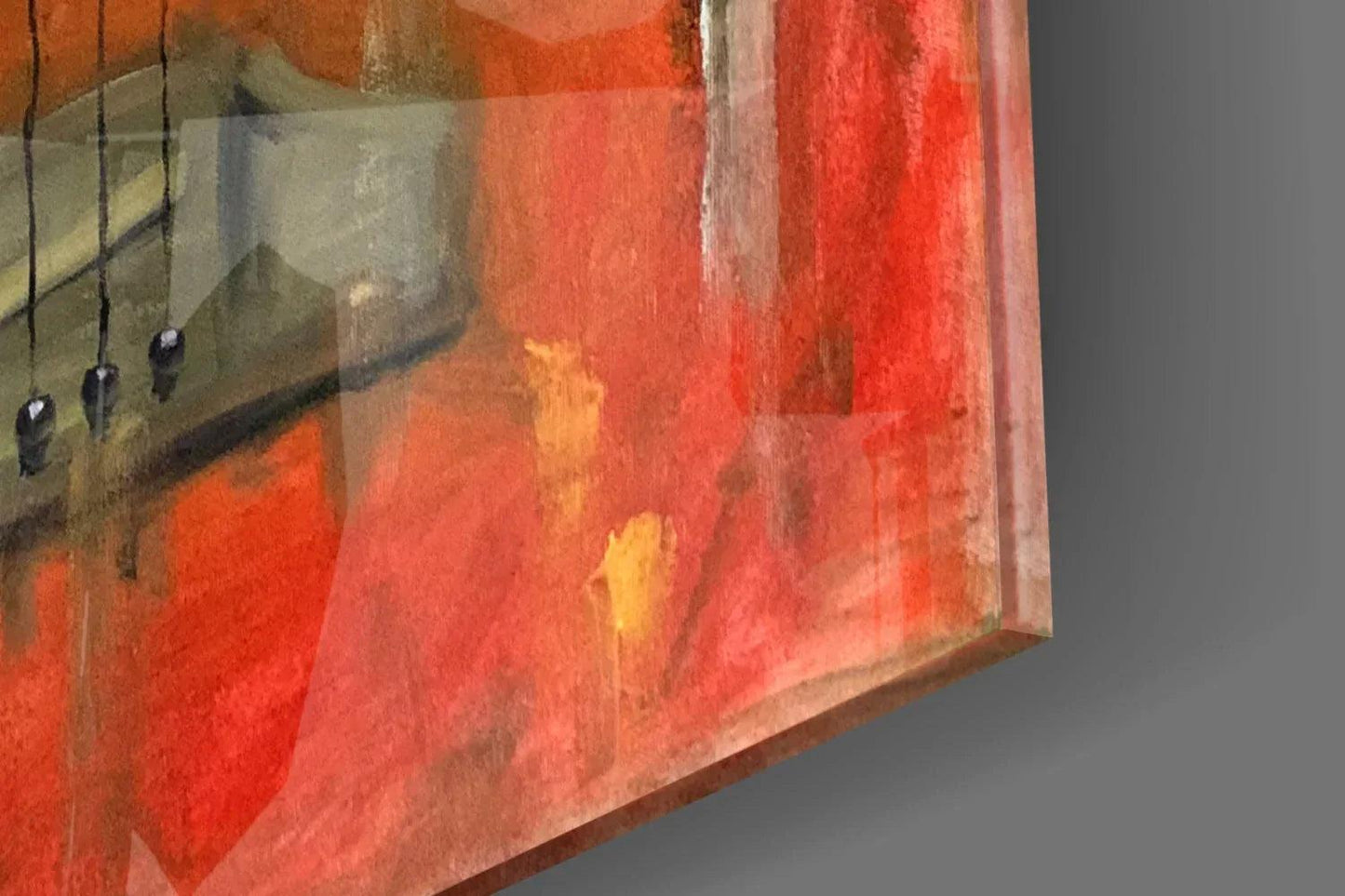Guitar Glass Wall Art - LUXARTDECO