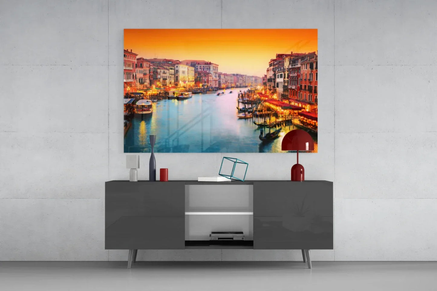 Venice Glass Wall Art - LUXARTDECO