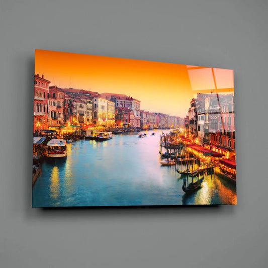 Venice Glass Wall Art - LUXARTDECO