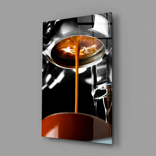 Coffee Glass Wall Art - LUXARTDECO