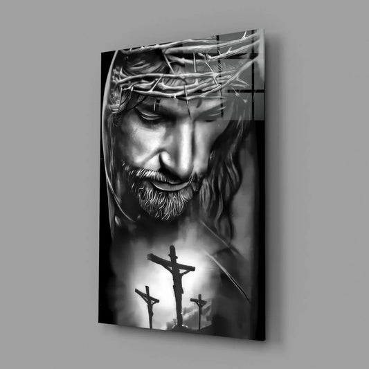 Jesus Glass Wall Art - LUXARTDECO