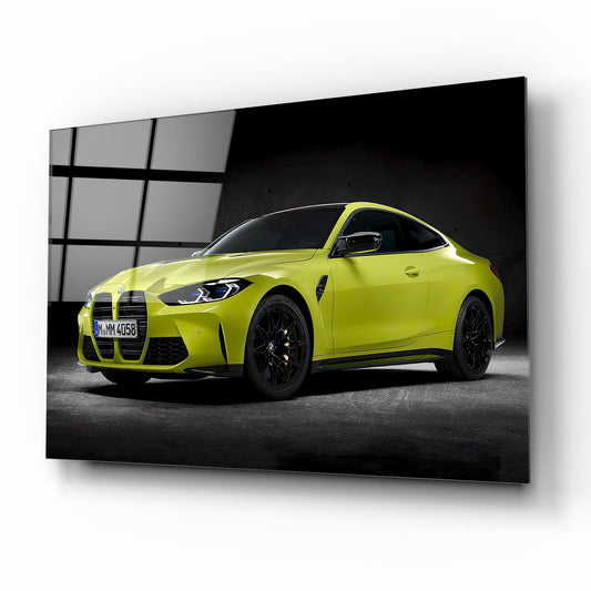 BMW M4 Competition Coupé Quadro in Vetro Temperato