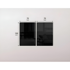 Abstract Glass Wall Art