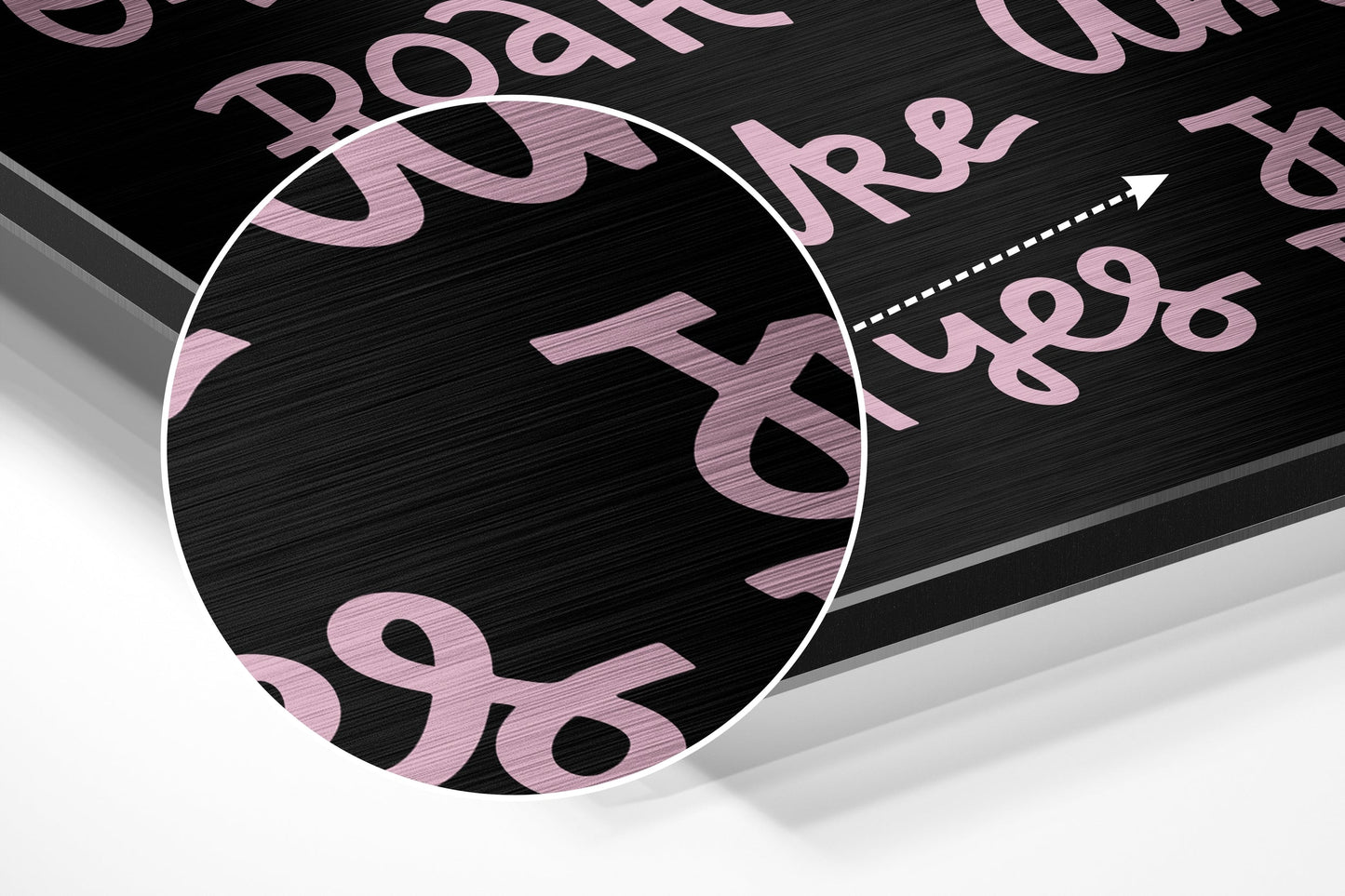 Brushed Aluminium Dibond Wall Art