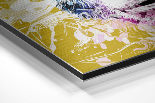 Brushed Aluminium Dibond Wall Art