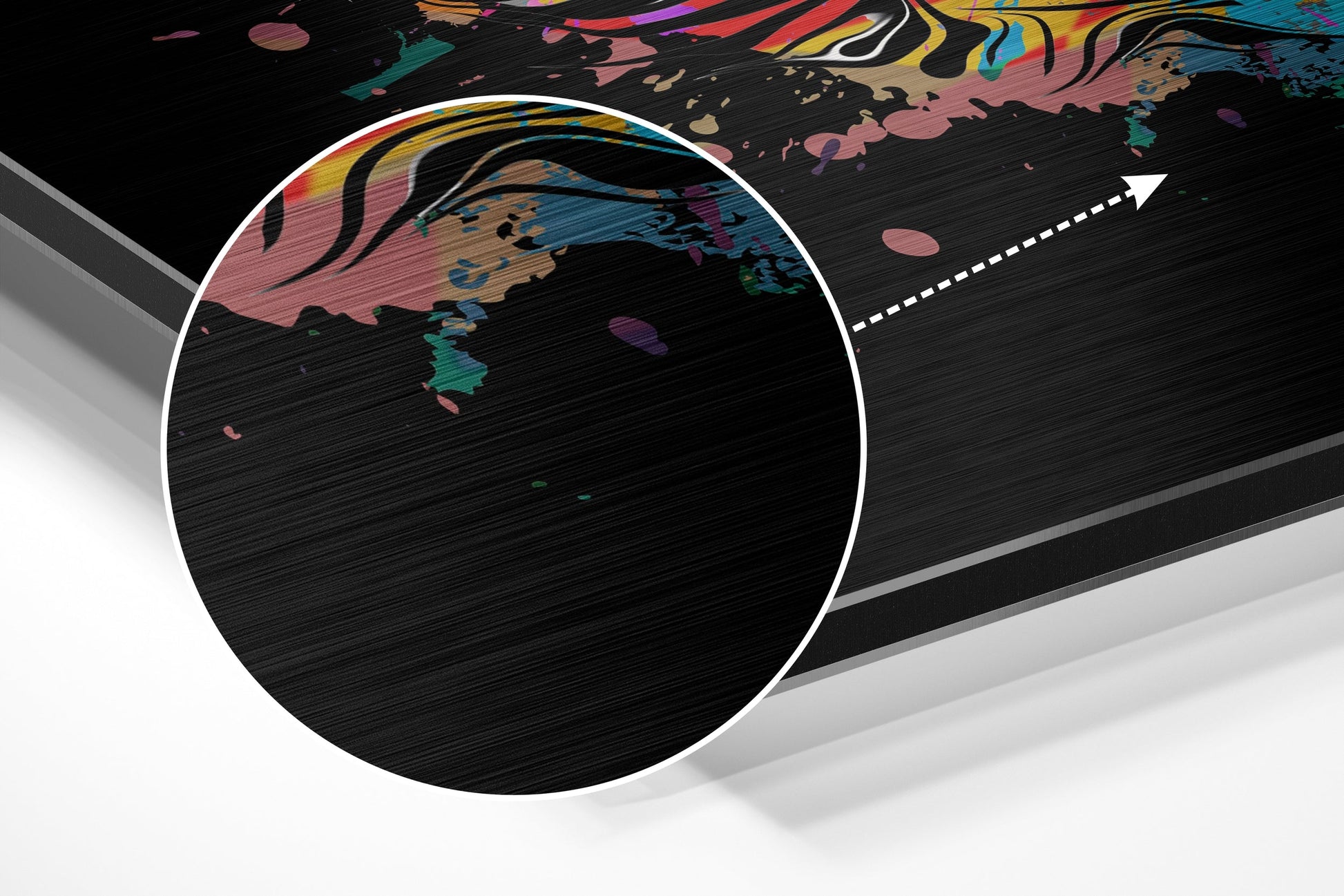 Brushed Aluminium Dibond Wall Art