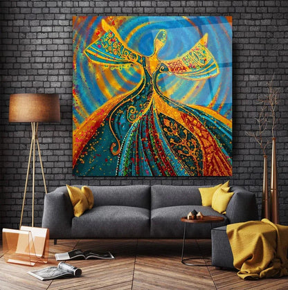Return Glass Wall Art - LUXARTDECO