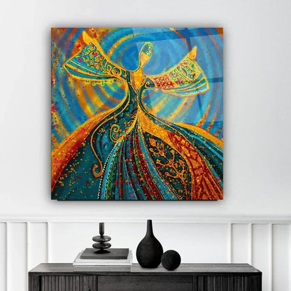 Return Glass Wall Art - LUXARTDECO
