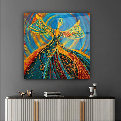 Return Glass Wall Art - LUXARTDECO