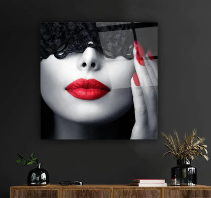 The Charm of Red Glass Wall Art - LUXARTDECO
