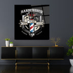 Barbershop Glass Wall Art